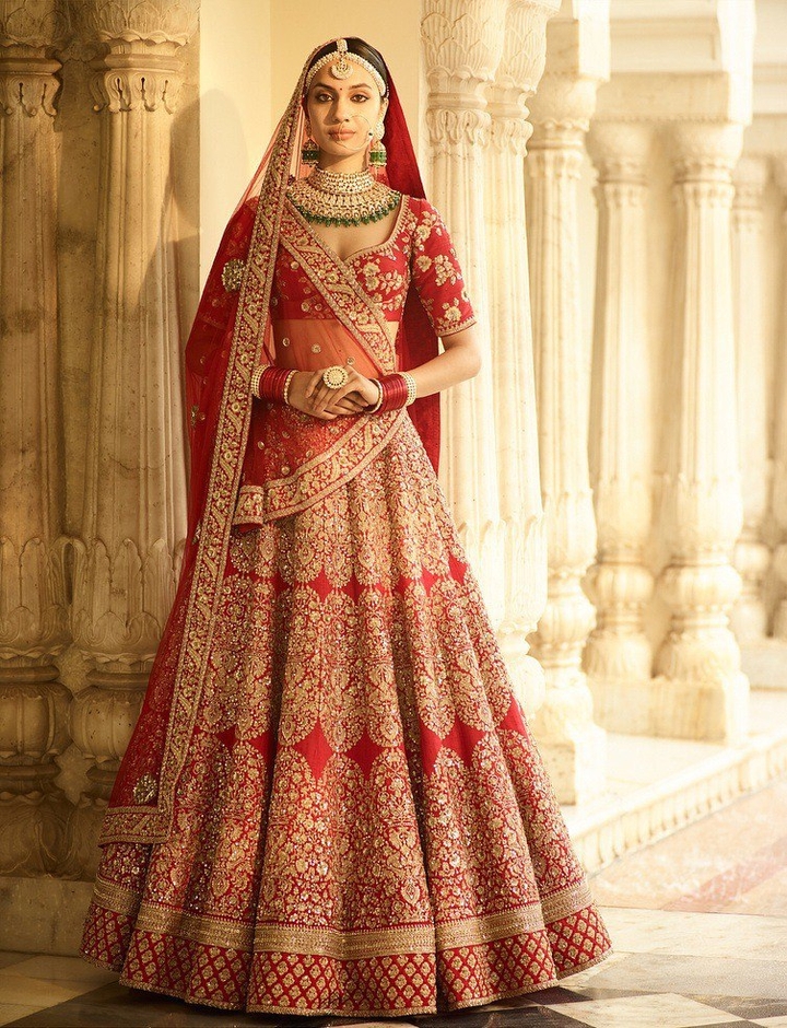 indian bridal look