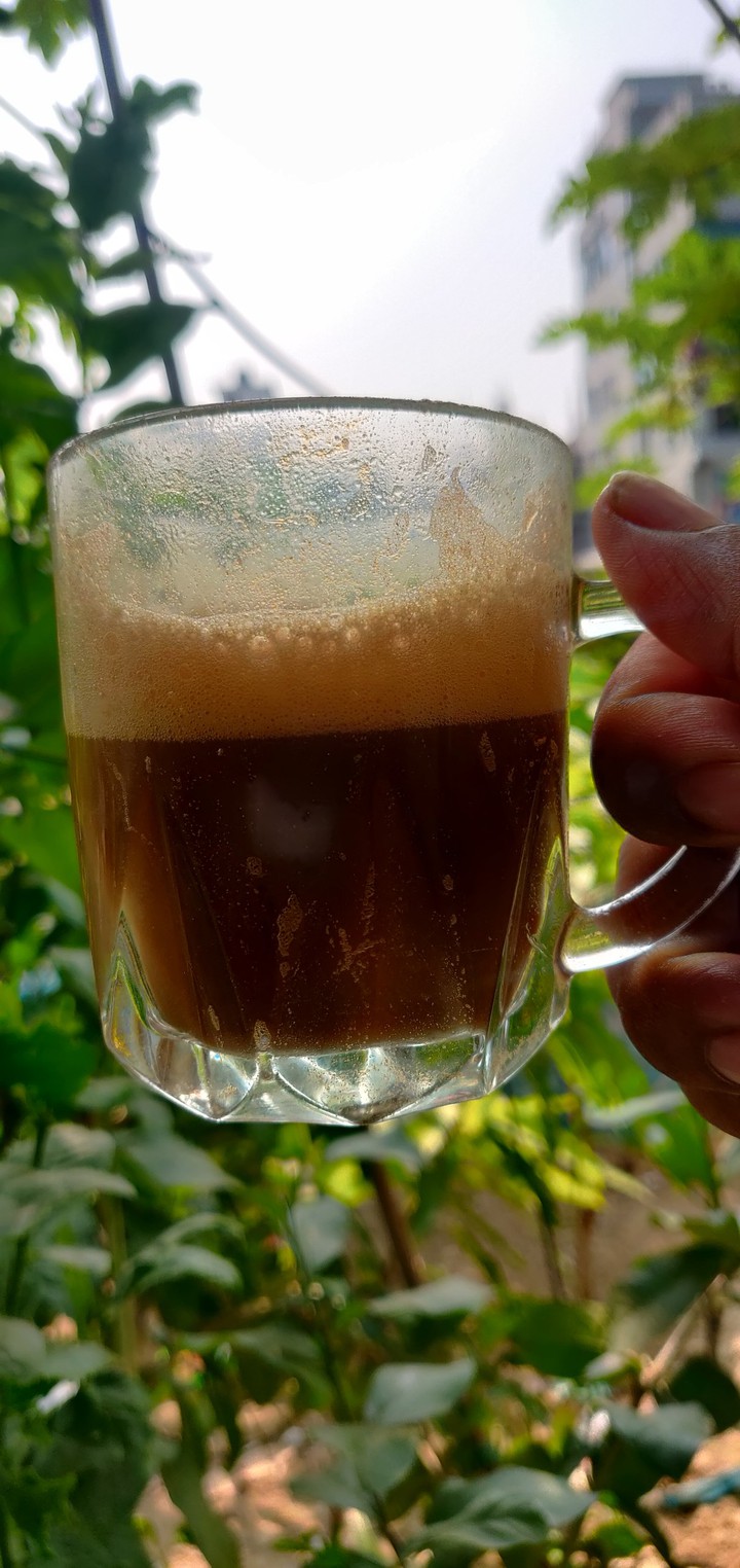 এক কাপ কফি হাতে সকালটা