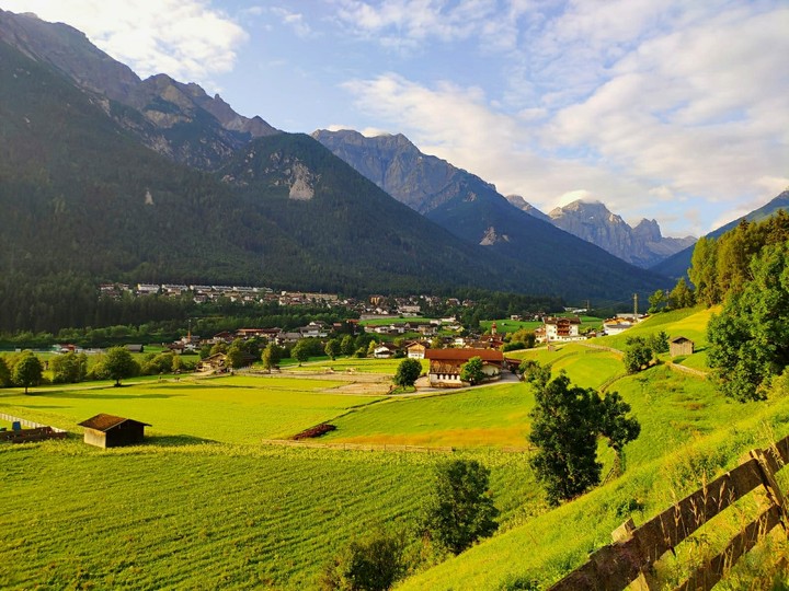 in Tyrol mountains