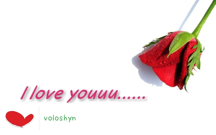 i love you