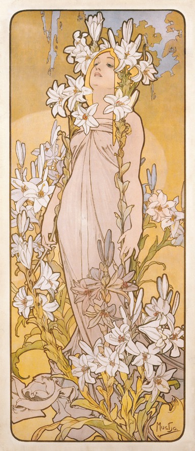 Le Lys, Alphonse Mucha
