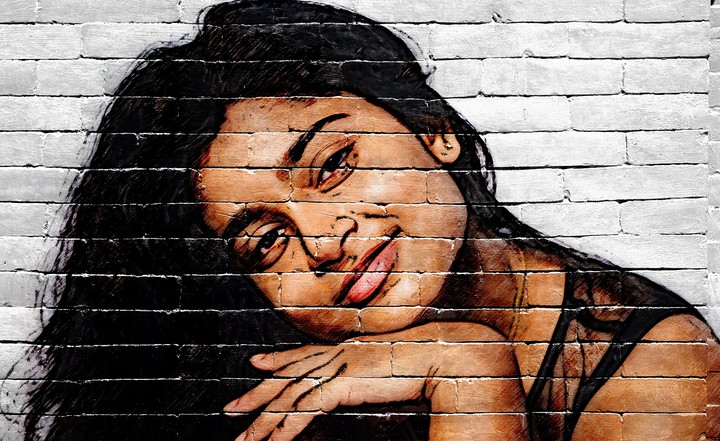 well painting