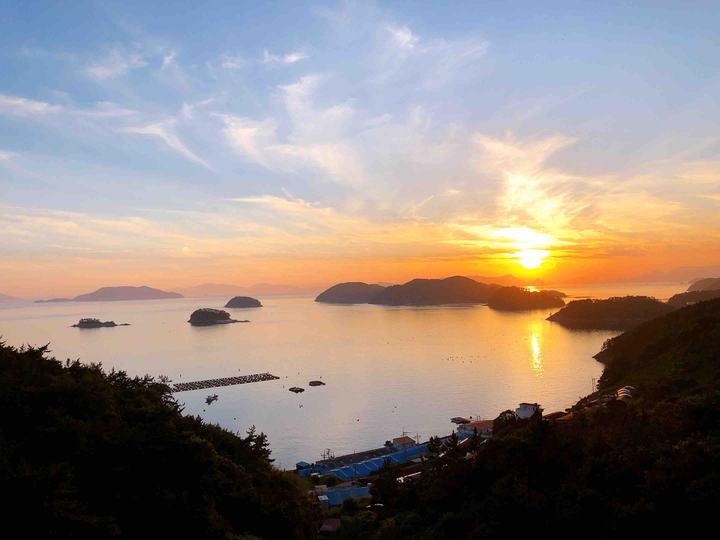 Sunset in Tongyeong