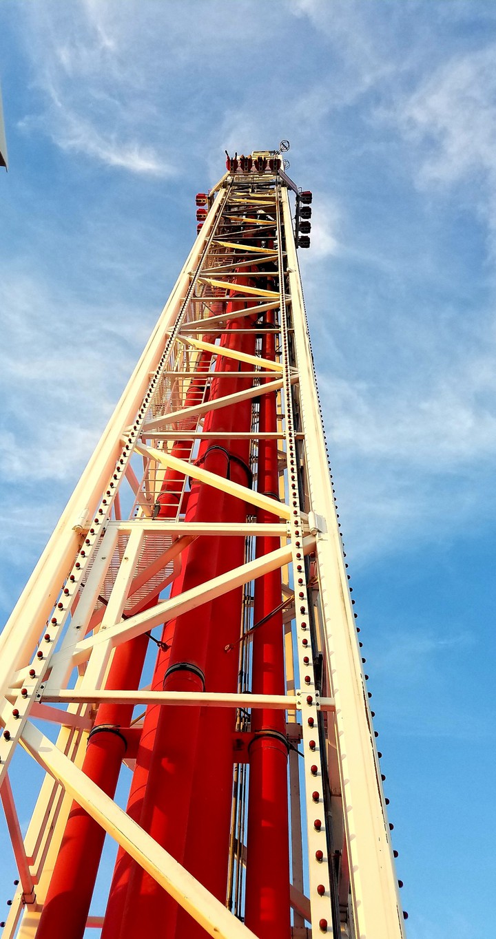 ride over Las Vegas strip