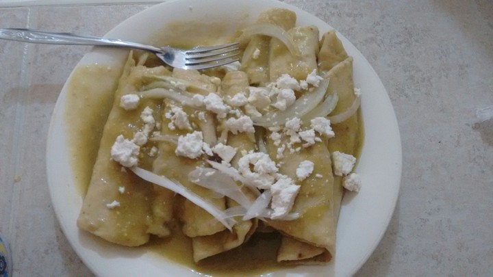 Enchiladas Verdes