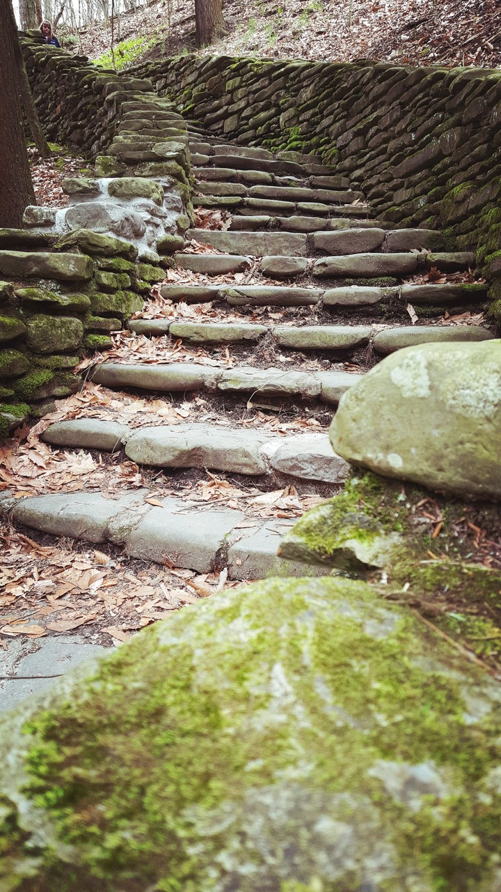 stone steps