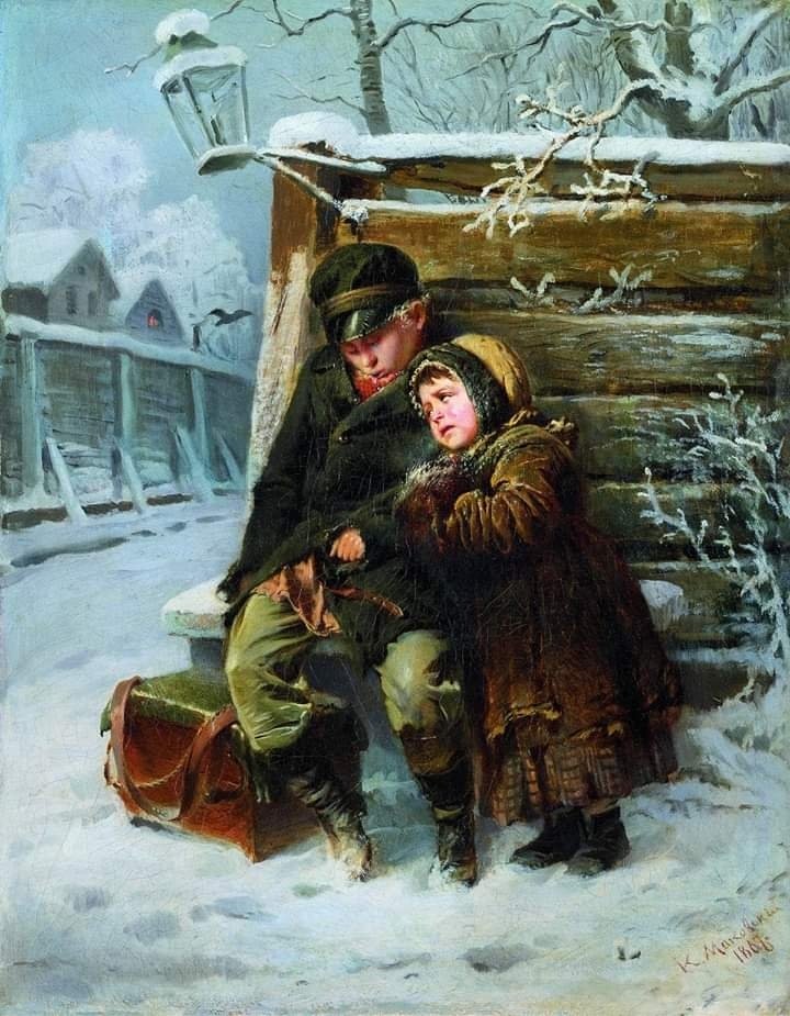 Art by Konstantin Jegor Makovsky (Russian, 1839 - 1915)