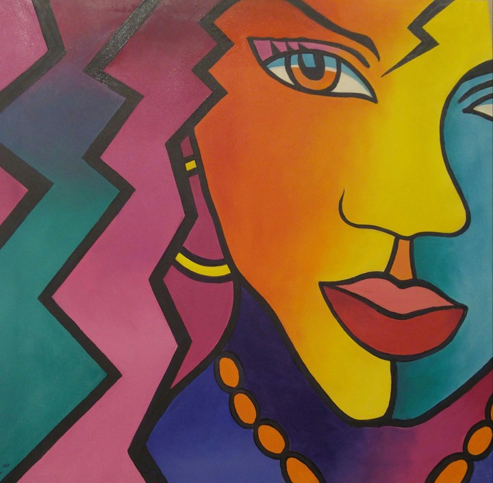 1/2 face