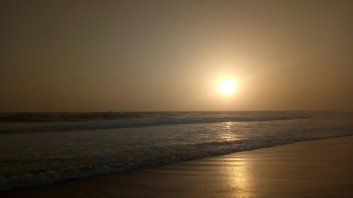 The sun and the sea
