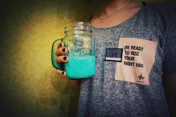 blue milk