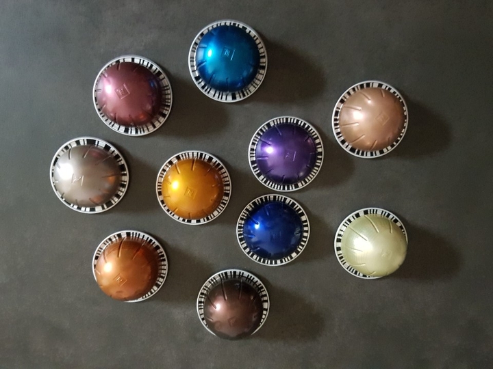 Nespresso coffee capsule