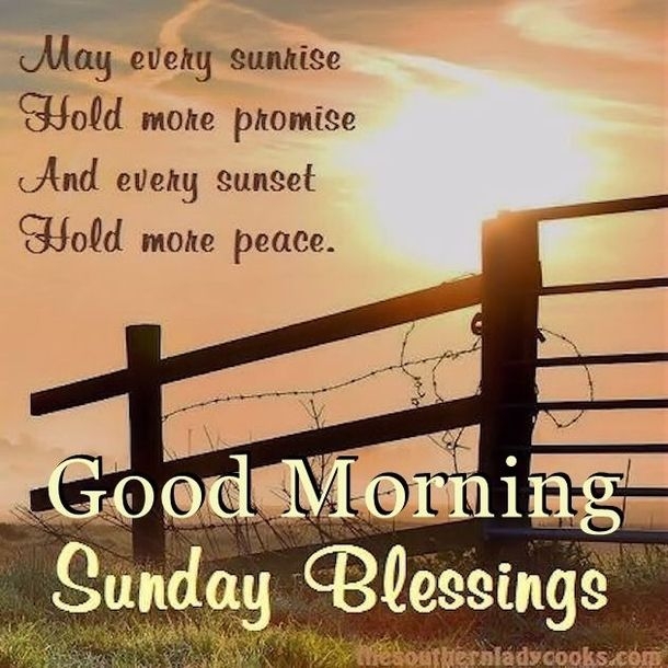 SUNDAYS BLESSING