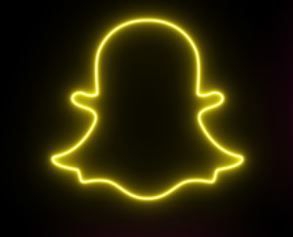 Neon Snapchat