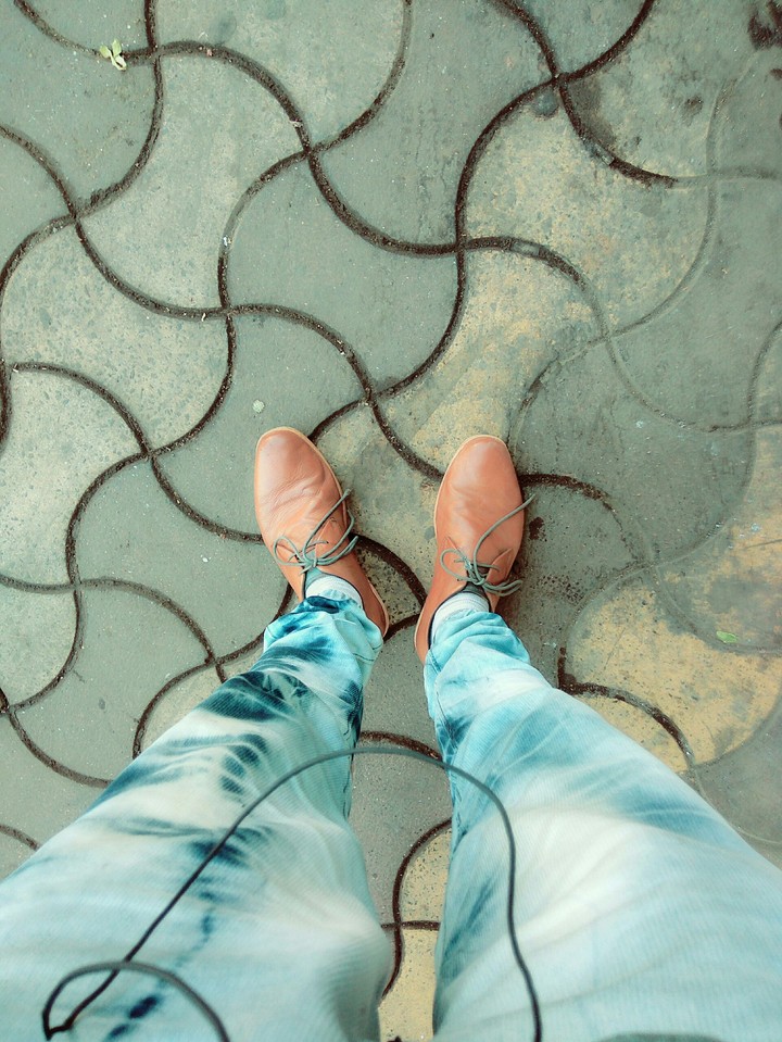 Brown shoes