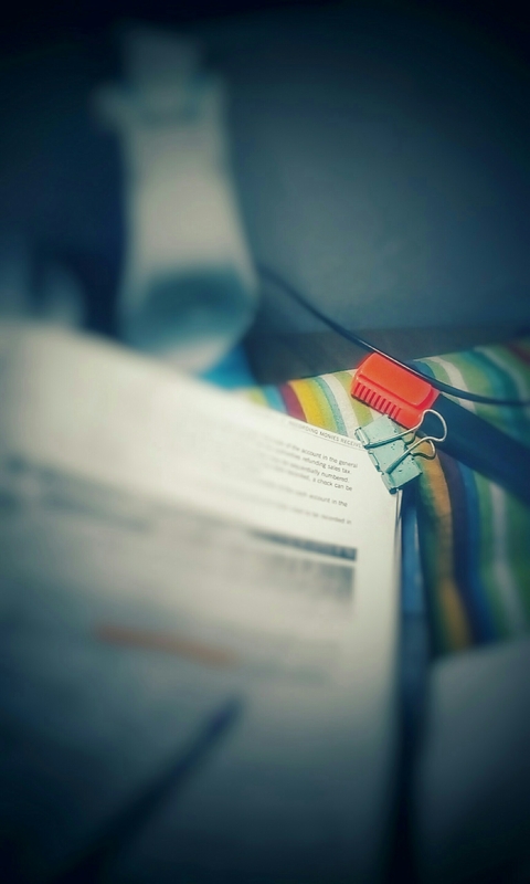 paper clip & highlighter