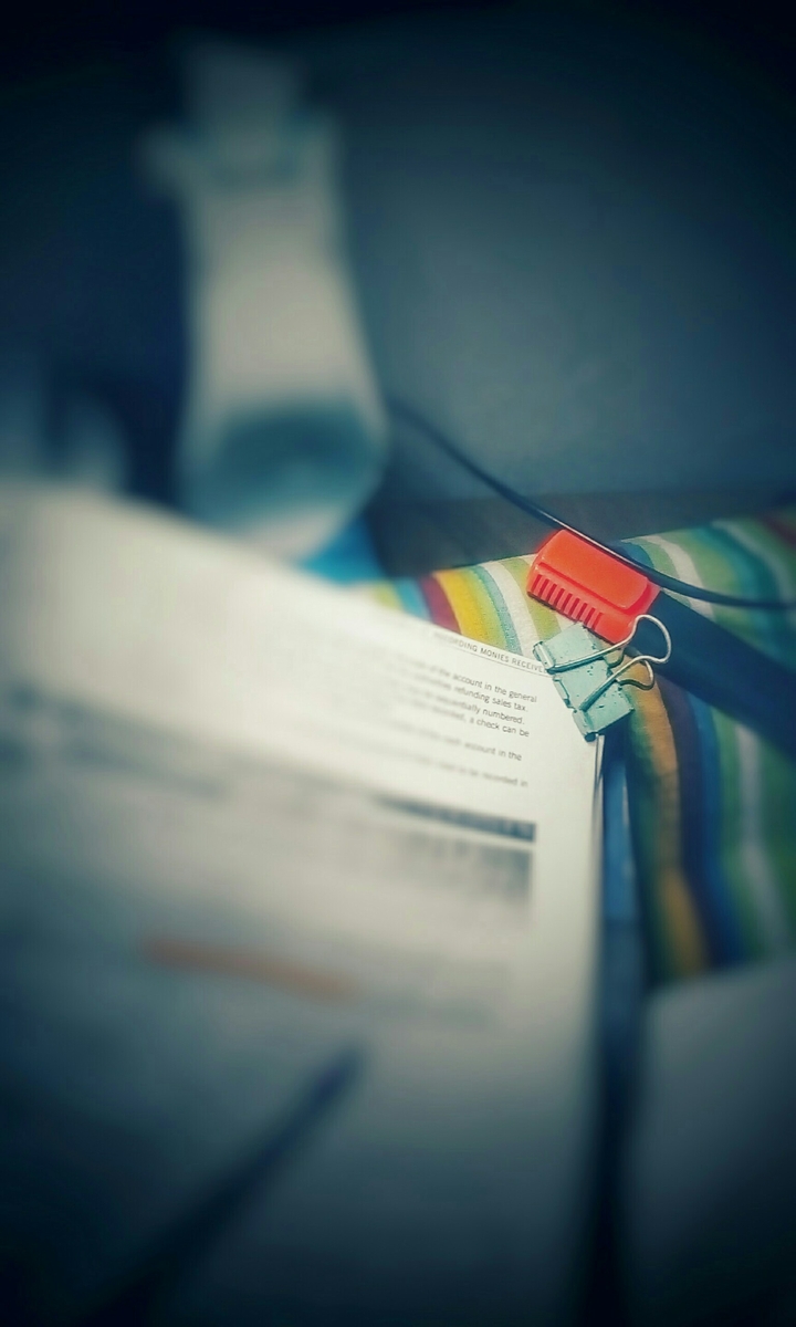 paper clip & highlighter