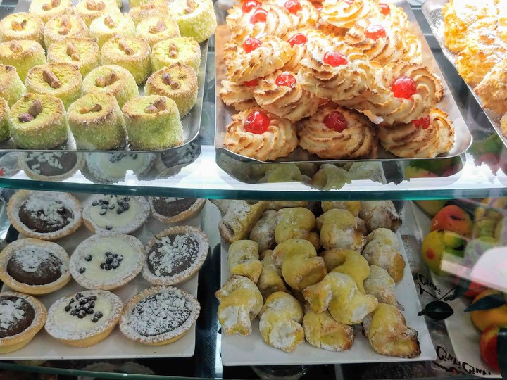 Pastries in Rome