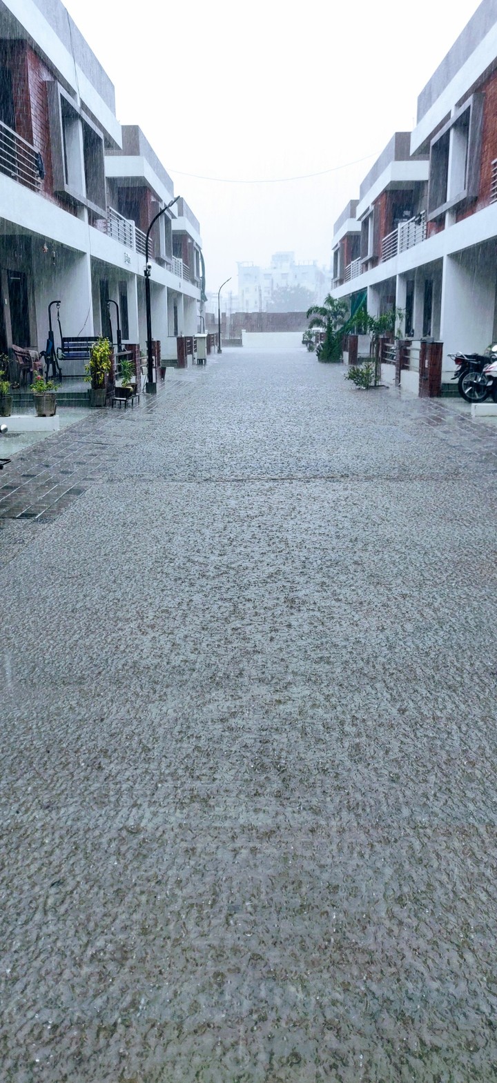 heavy rainfall