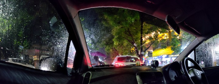 rainy night