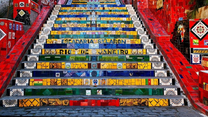 Colorful Stairs