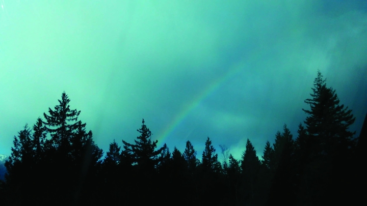 Rainbow over Darkness