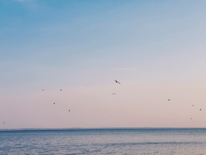 the sea and the sky