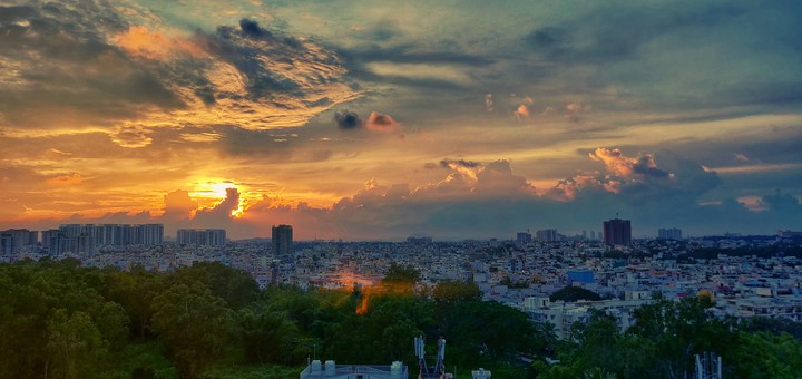 skies and the sun