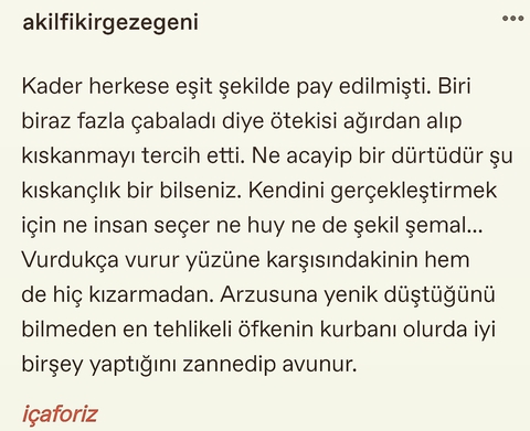 kıskançlık