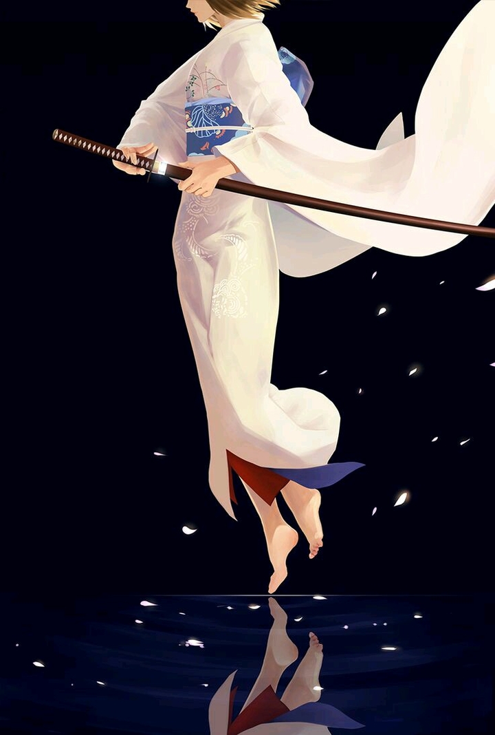 White kimono