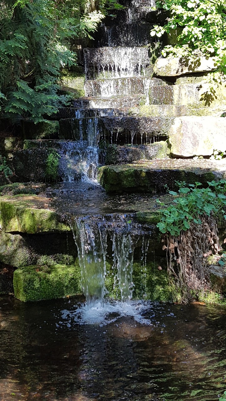 a little waterfall