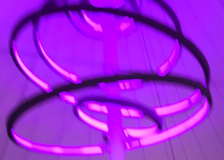 purple light
