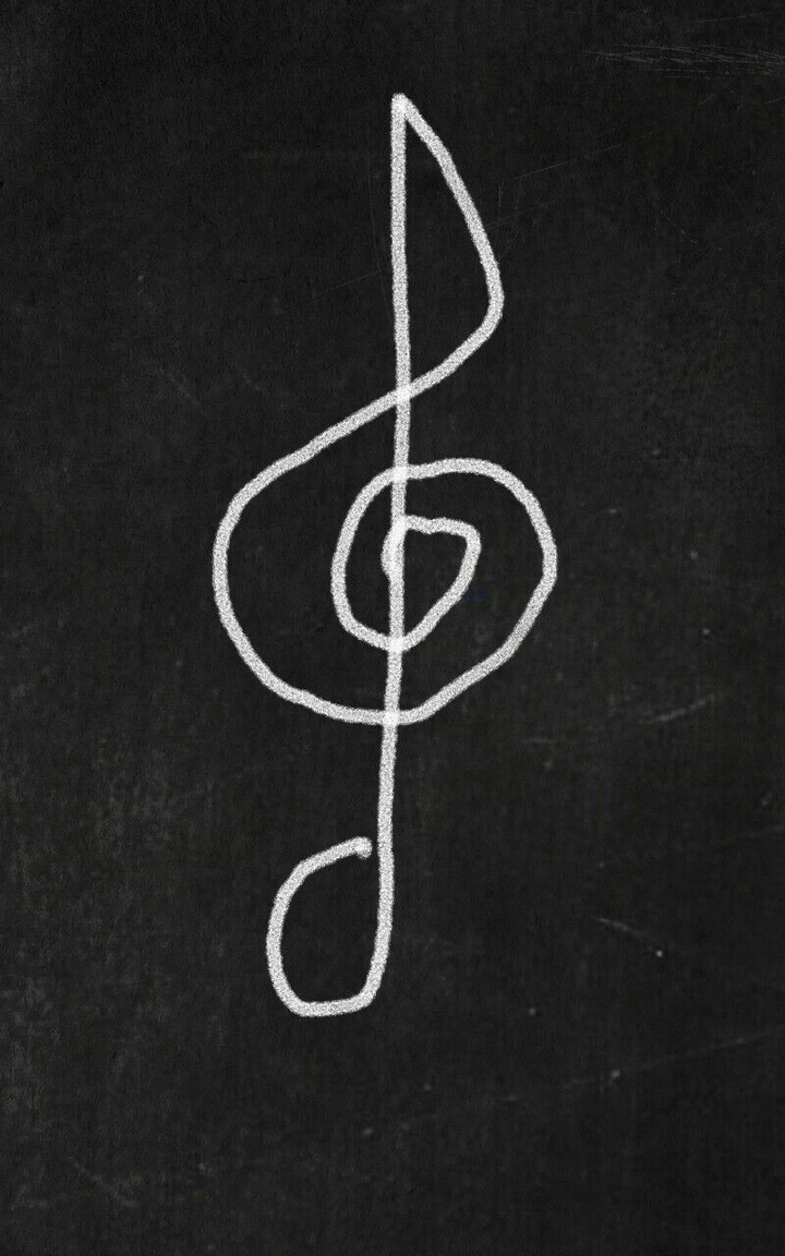 Music in black and white♥