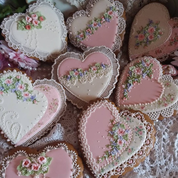 Decorated gingerbread