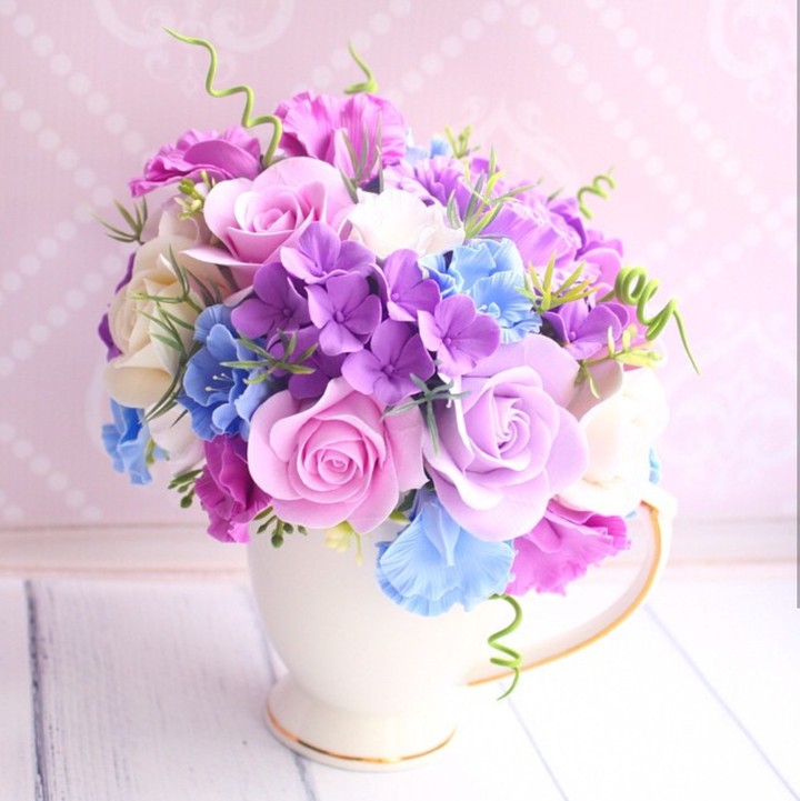 pastels bouqet
