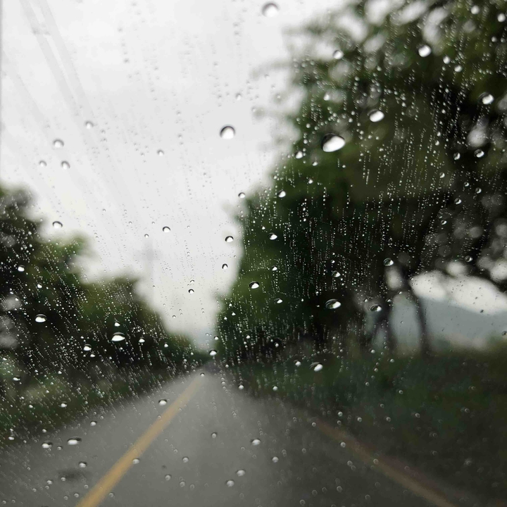 A rainy day