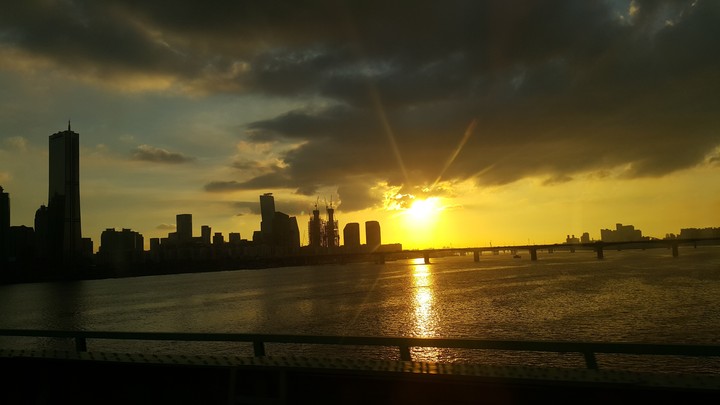 Han-river, Seoul, Korea