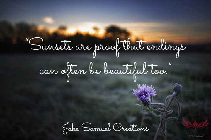 Beautiful Sunset.