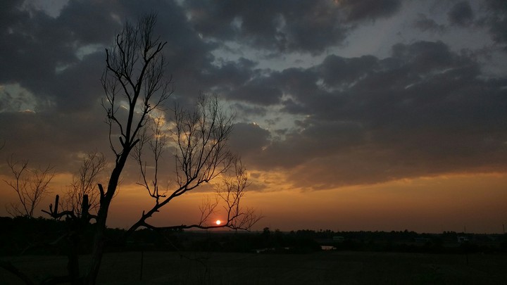 sun set