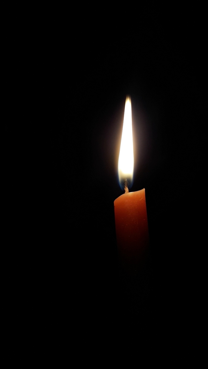 burning candle
