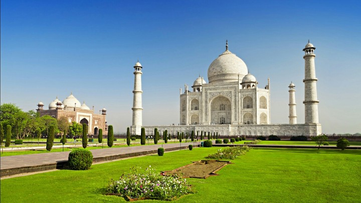 the Taj