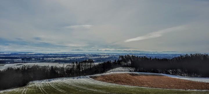 Ausblick in die Berge