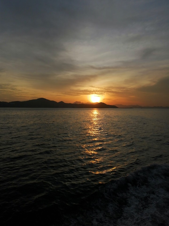 Sunrise on the south China Sea