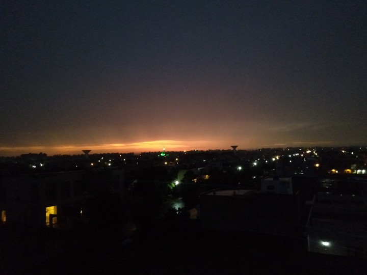 sun set