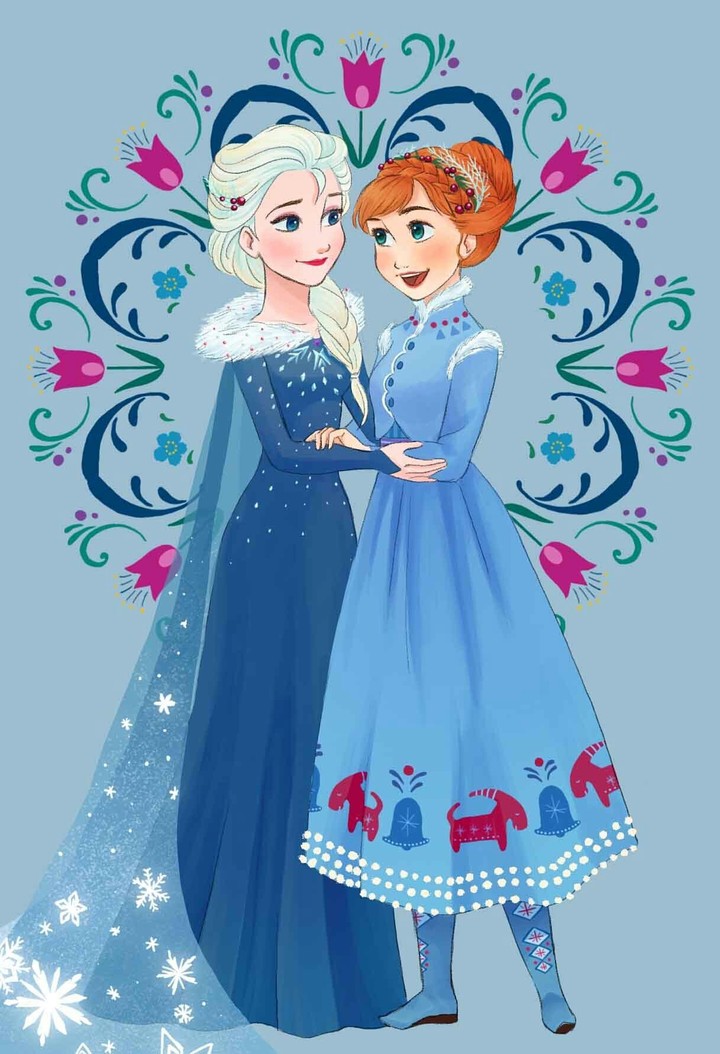 Elsa and Anna