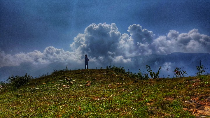 high to sky