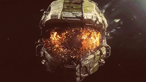 MASTER CHIEF HELMET(DESTROYED)