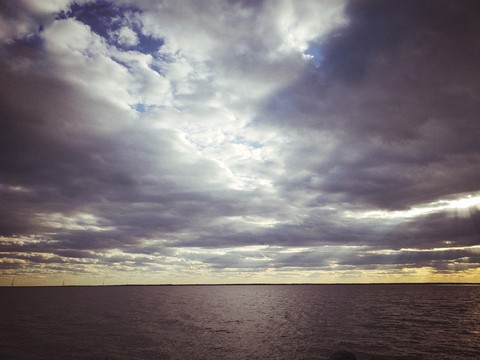over the river