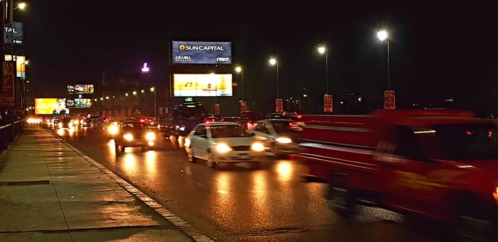 busy road