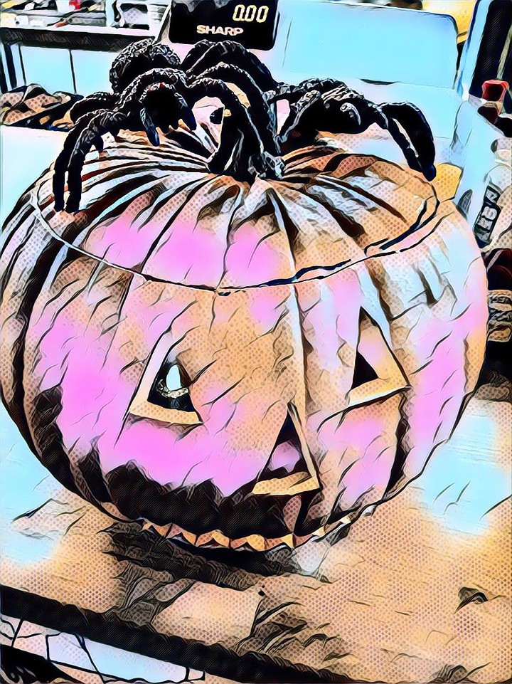 spider pumpkin