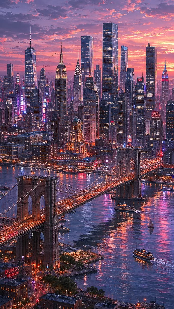fondos de pantalla skyline, metropolis